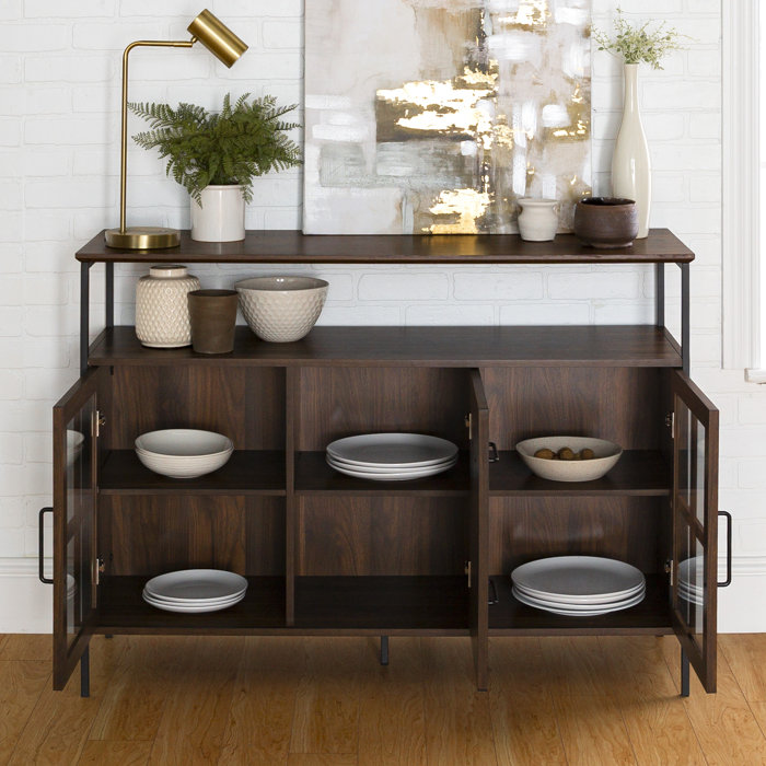 Gracie Oaks Dostie 48" Wide Buffet Table & Reviews Wayfair